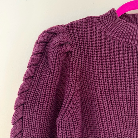 NWT Anthropologie Cable-Knit Sweater - Picture 7 of 12